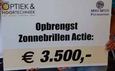 zonnebrillen actie Ed Kriek Optiek groot succes!