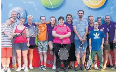 MMF steunt G-tennis bij Tennis vereniging Kudelstaart